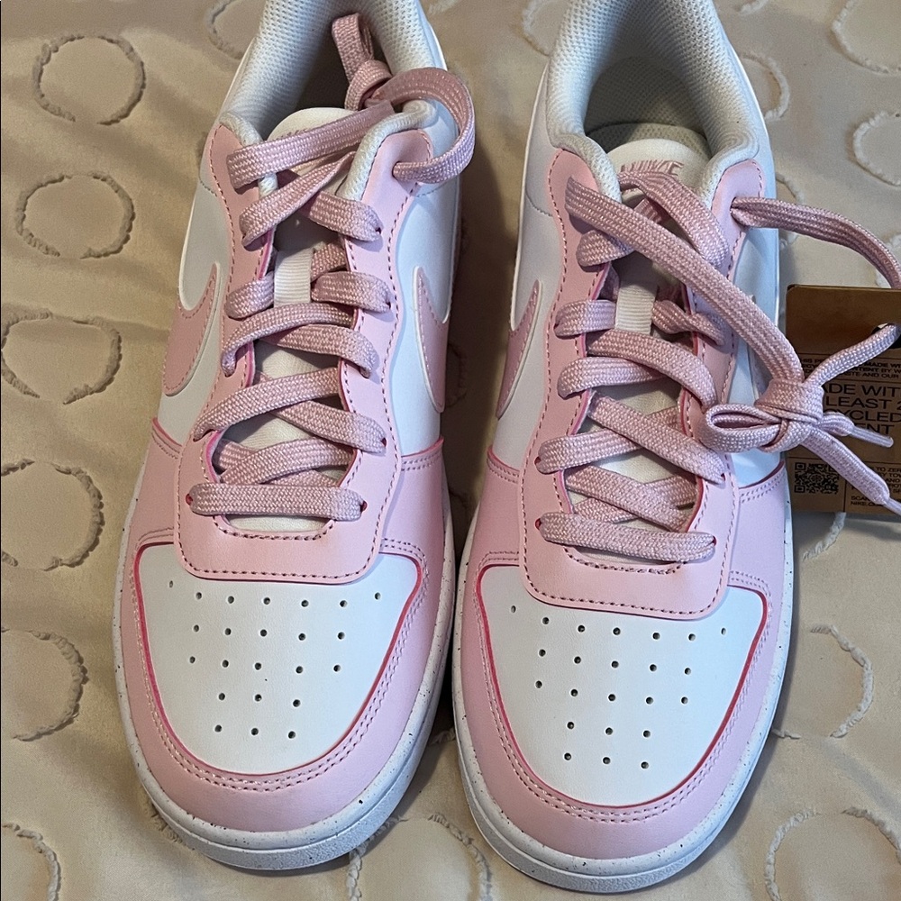 Nike Kids Sneakers - Light Pink and White